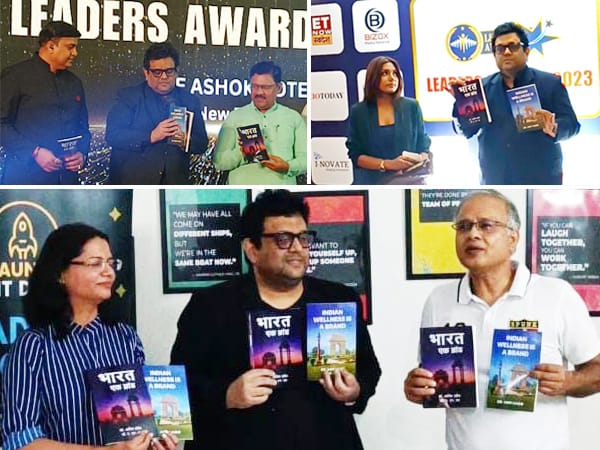 Book and event photograph collage